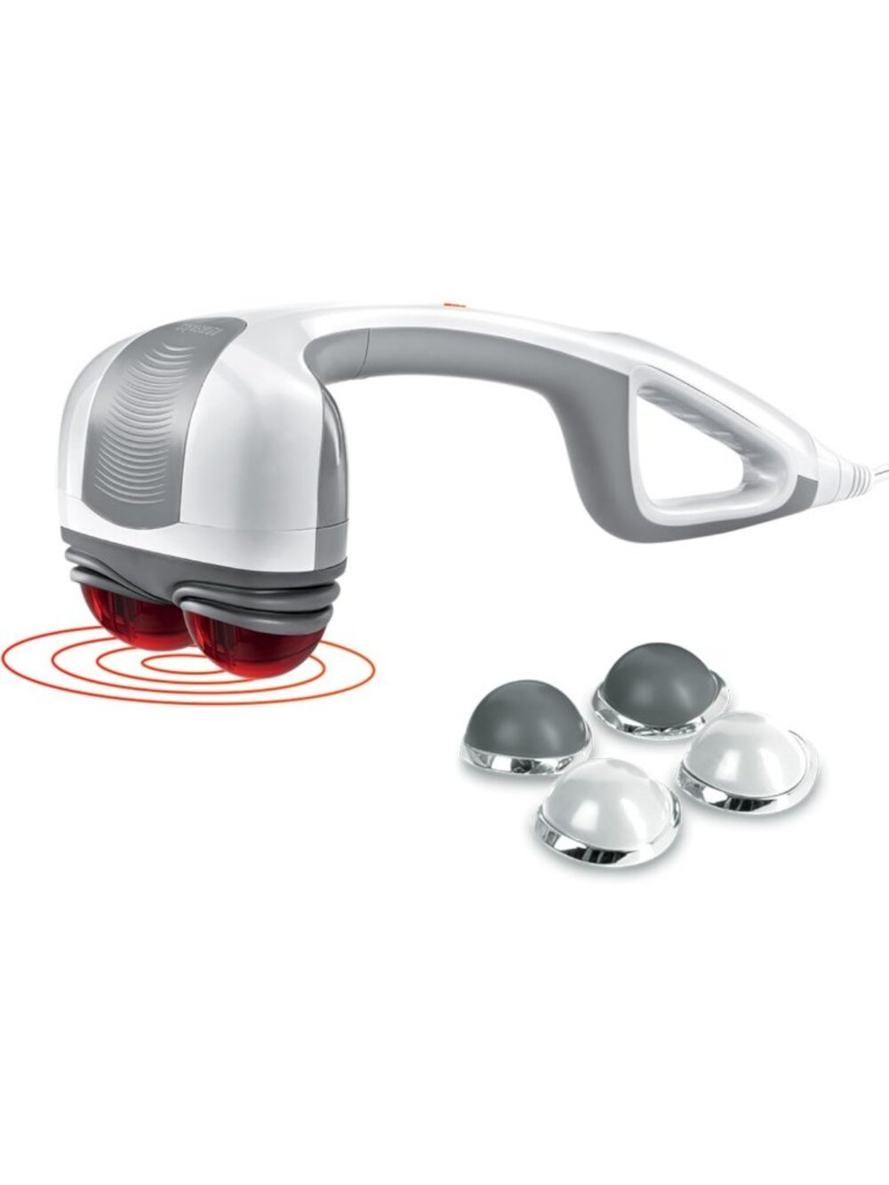 Heated Automatic Percussion Back Massager for Relaxation & Pain Relief